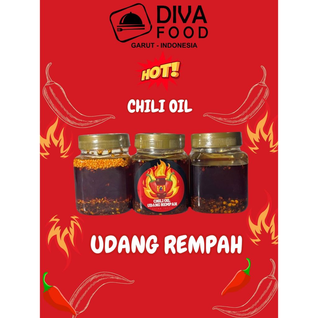 

Chili Oil Udang Rempah 200 mL -Diva.Food