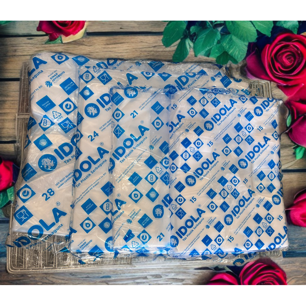 plastik kresek idola uk 15 21 24 28