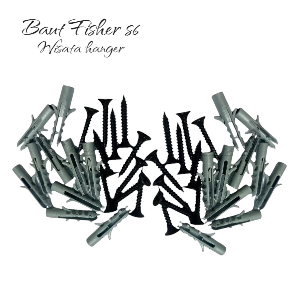 Baut dan Fisher ukuran S 6