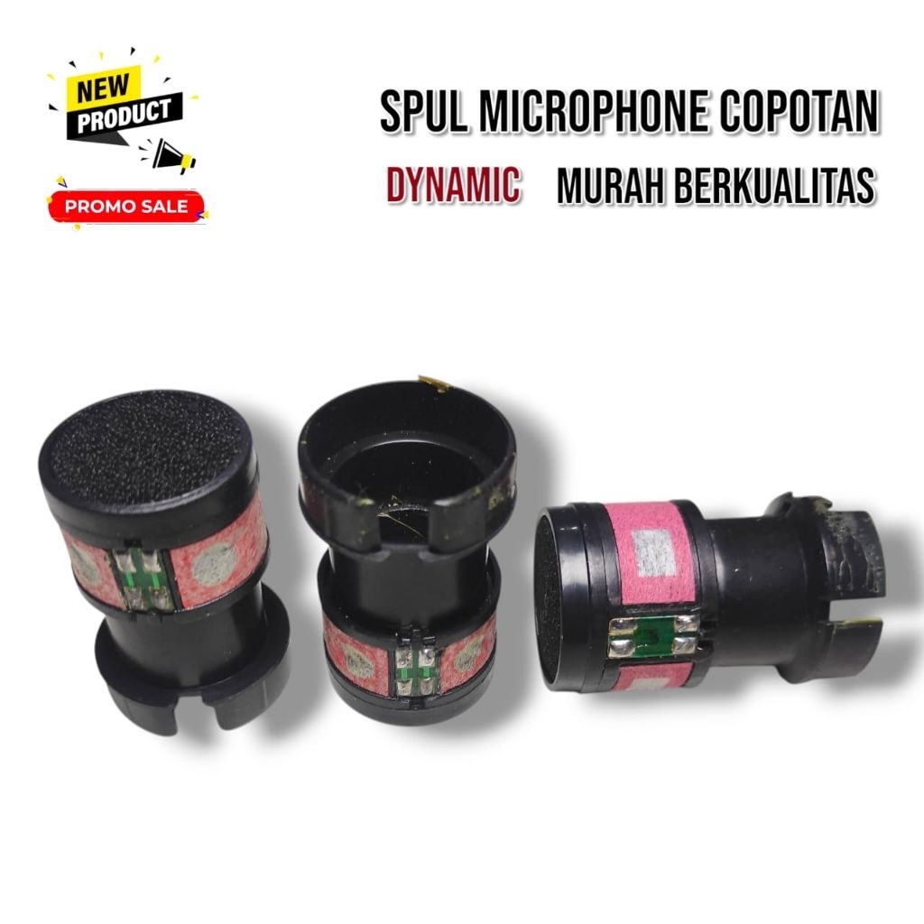 Spul Microphone DYNAMIC Copotan Murah Berkualitas Fungsi Normal