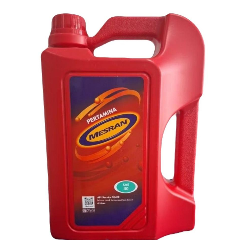 MESRAN SAE 40 Oli Motor / Oli Mesran 4Liter