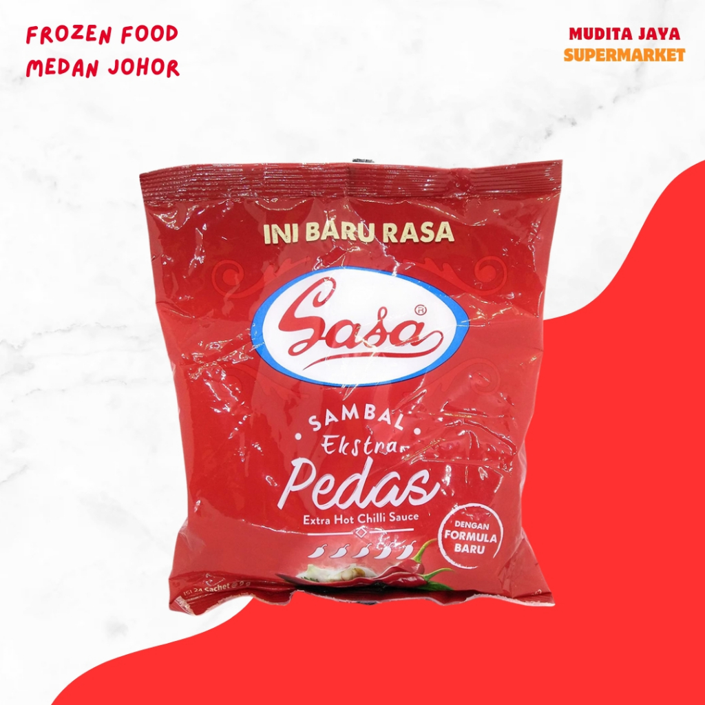 

Sambal sasa sachet isi 24 pcs Medan