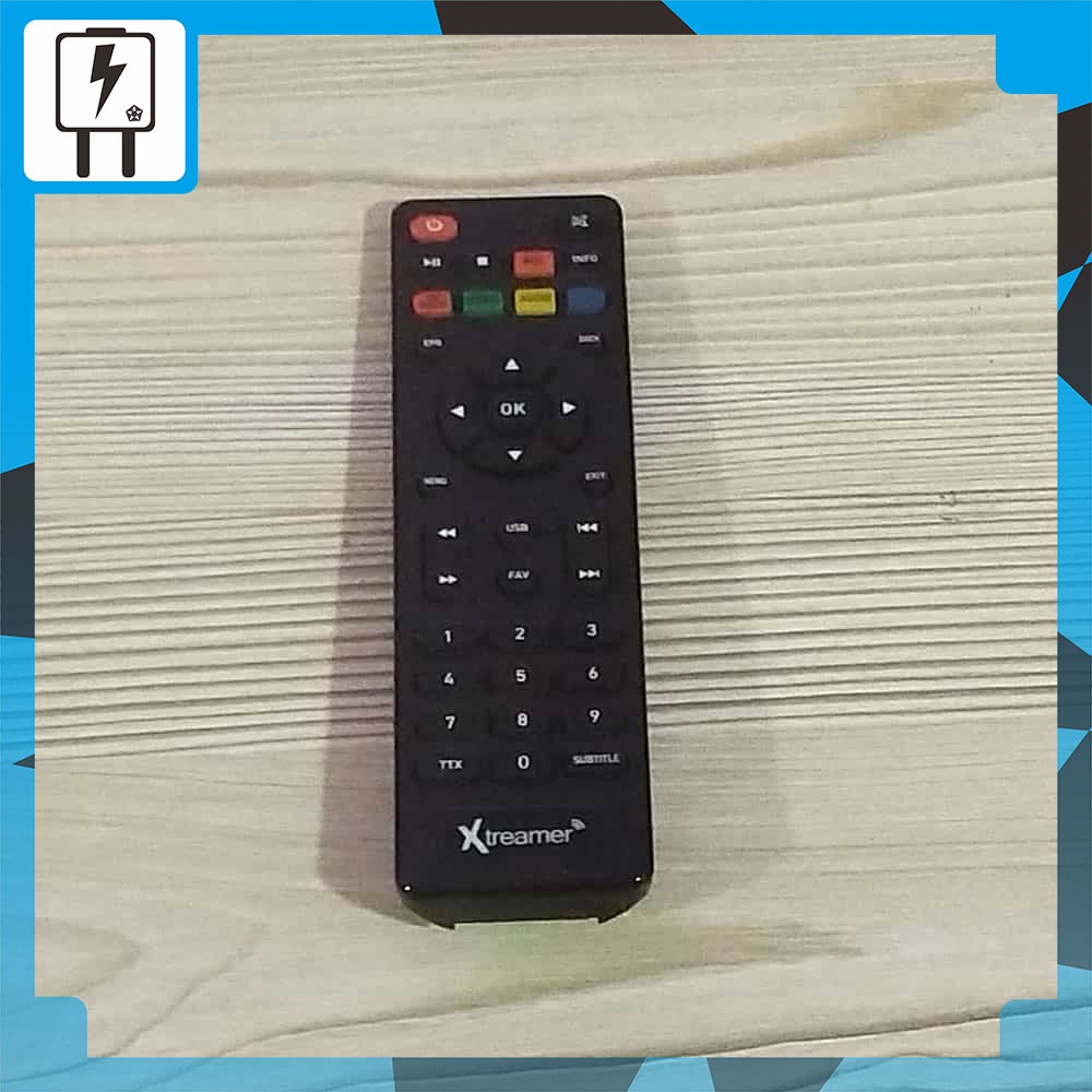 Remot Xtreamer Bien 3 Original Remote Set Top Box STB DVB-T2 Digital TV
