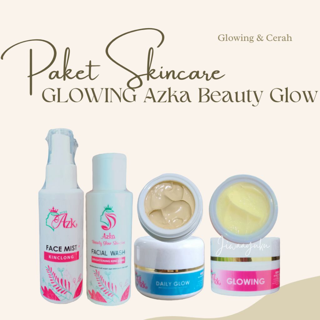 PAKET GLOWING AZKA BEAUTY SKINCARE
