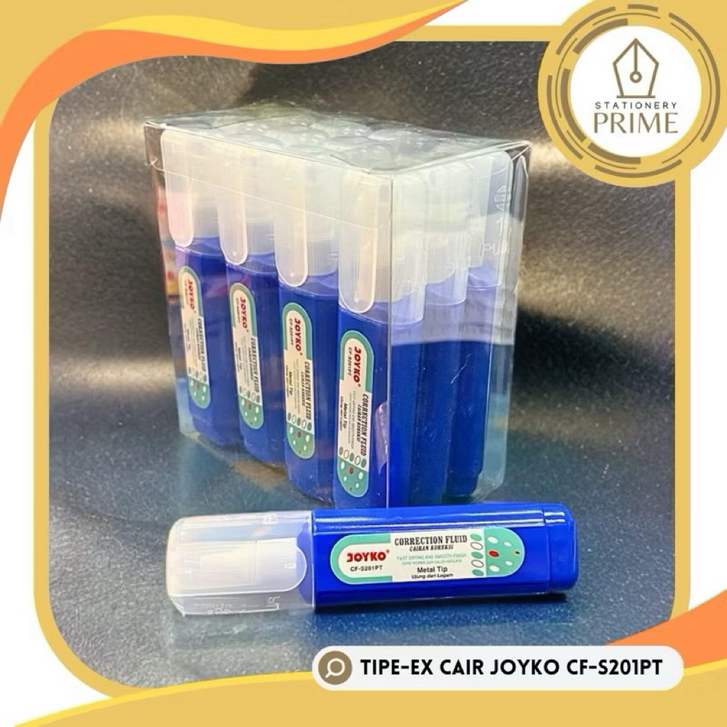 

Tip-x Correction Fluid / Cairan Koreksi / Penghapus Cair Joyko CF-S201PT