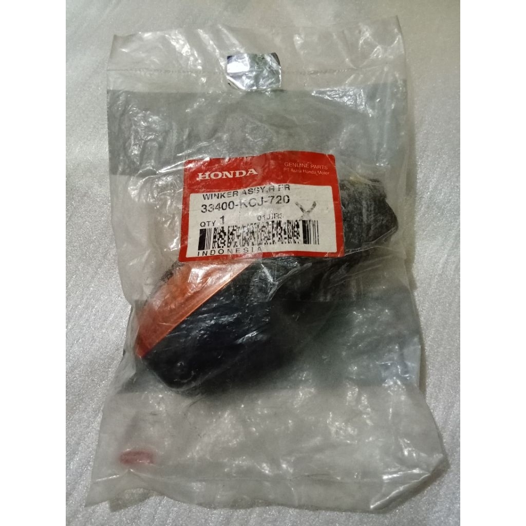 Reting Riting Reteng Depan Kanan Tiger Ori Original Asi Honda 33400-KCJ-720