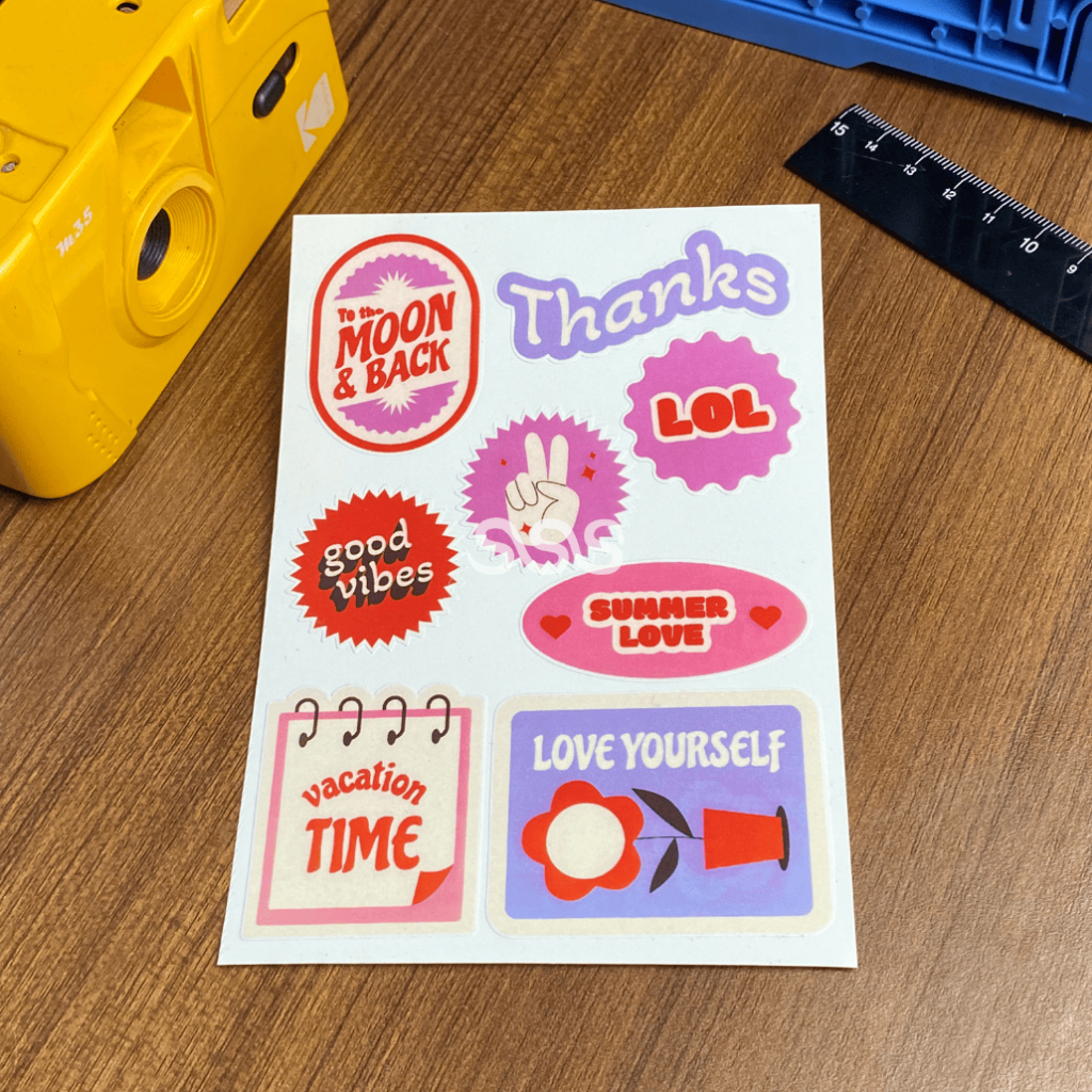 

STICKER VINTAGE / STICKER PACK AESTHETIC 080
