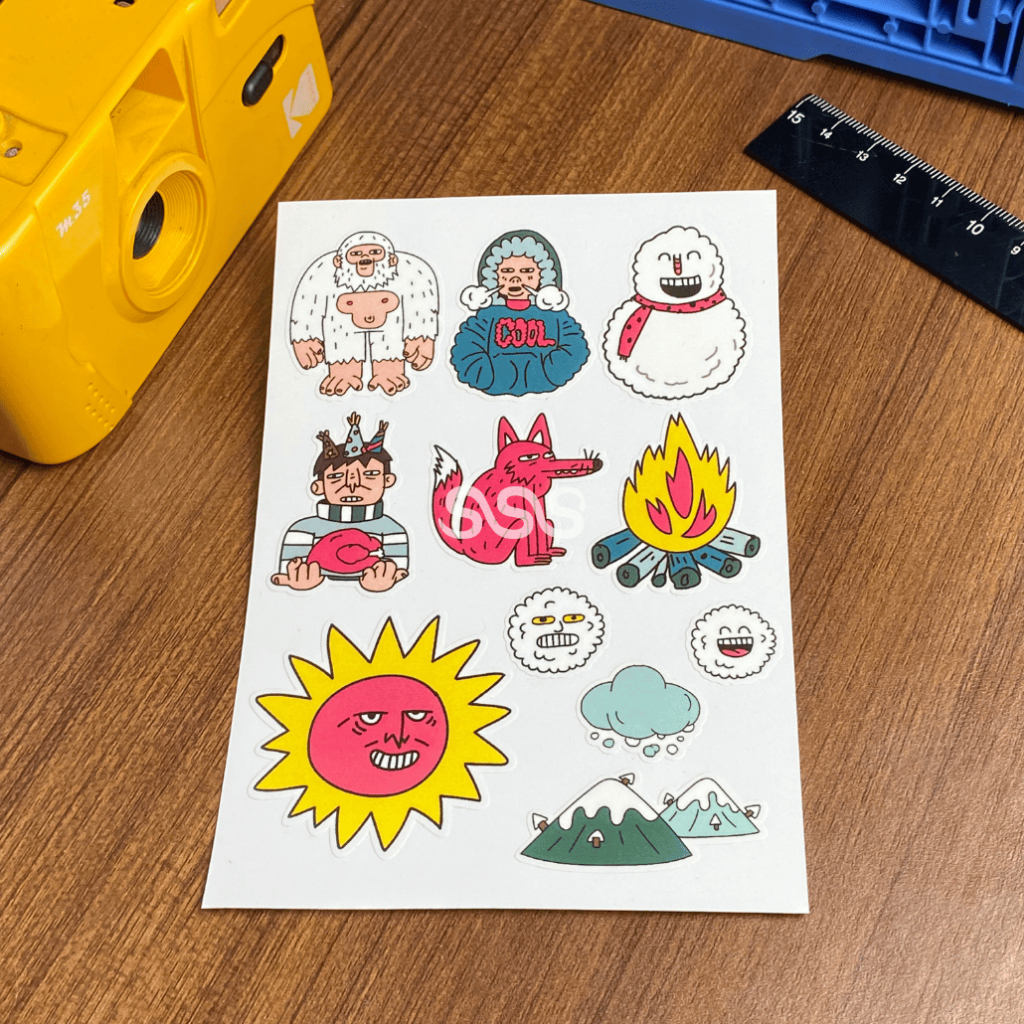 

STICKER CARTOON / STICKER PACK AESTHETIC 057