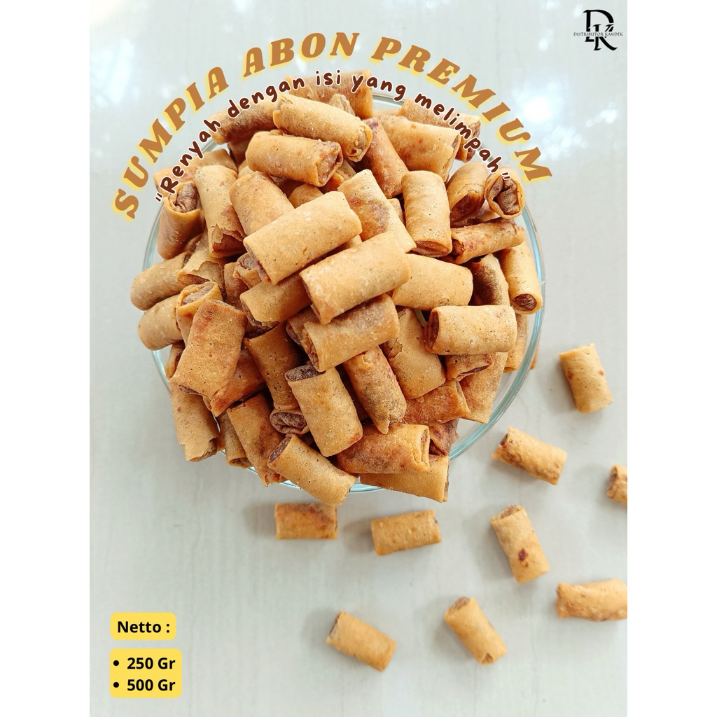 

Sumpia Abon Super Kualitas Udang Premium 250g & 500g