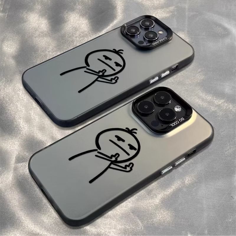 Custom Case FOR ALL TYPE HP  Couple Premium Matte Hard Case Silver Plate Hardcase Casing Hp DS13296