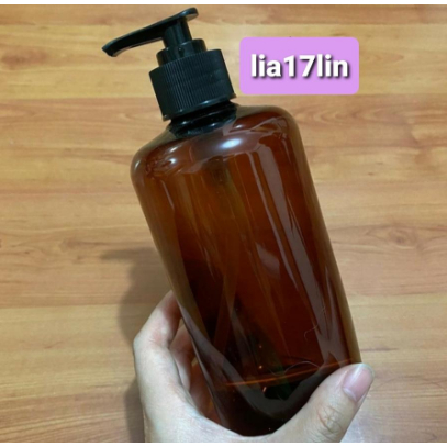 Botol Pump 500ML Botol Pump Amber 500ml Botol Cokelat 500ml Tebal