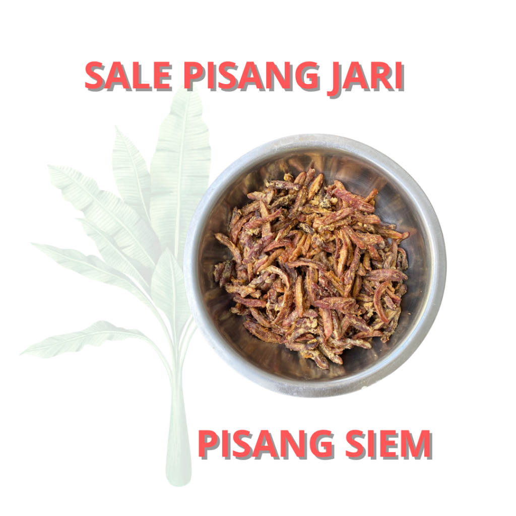 

SALE PISANG JARI SIEM 1 KG / MANIS / LEGIT / EMPUK / NIKMAT / LEZAT / KHAS NUSANTARA CAMILAN VIRALLL