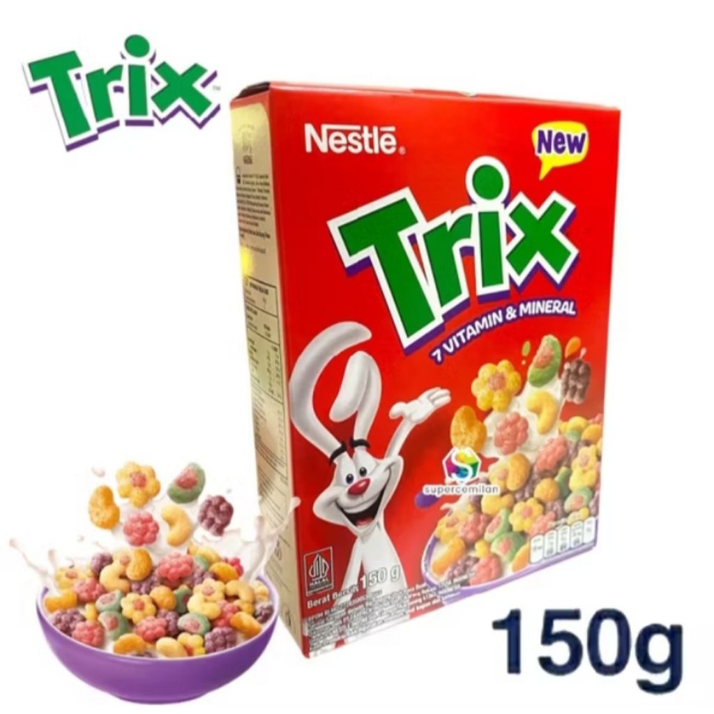 

Nestle Trix Cereal 150gr Ed Oktober & Desember