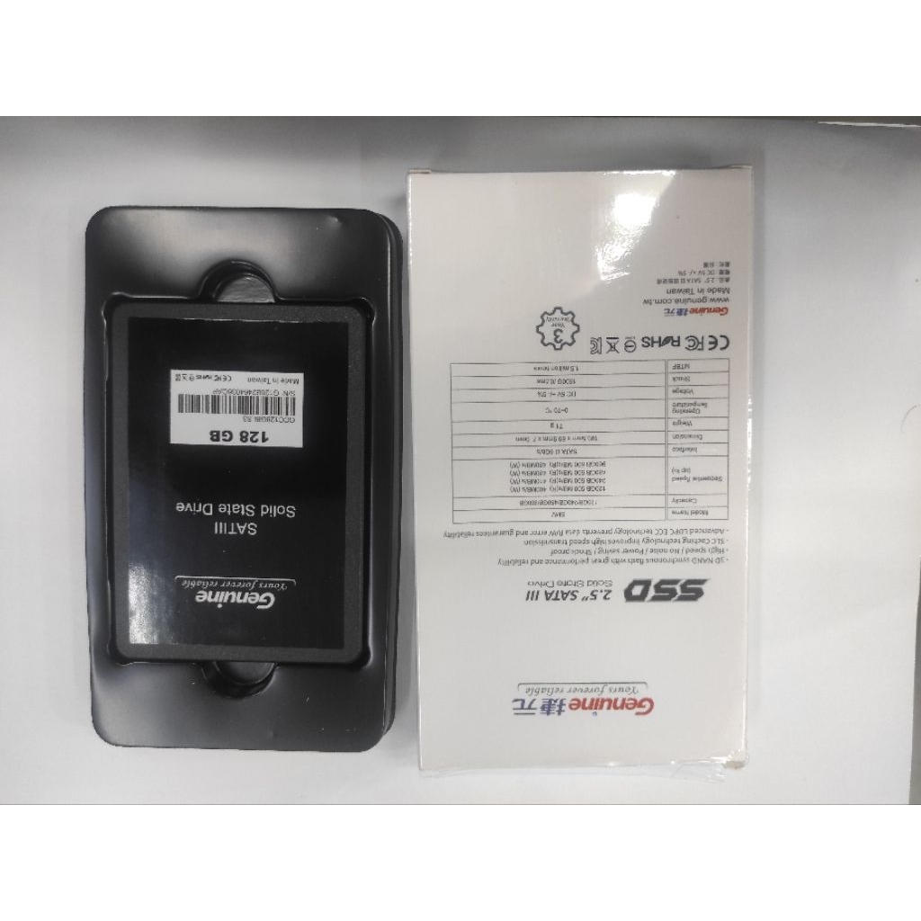 SSD SATA 128GB GENUINE