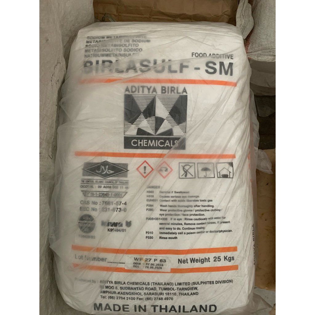 

sodium meta bisulphate