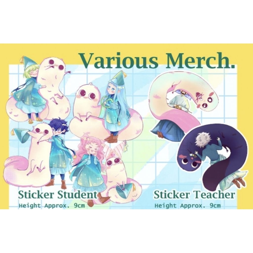 (DonburiRen) Atelier of Witch Hat fanmerch stiker