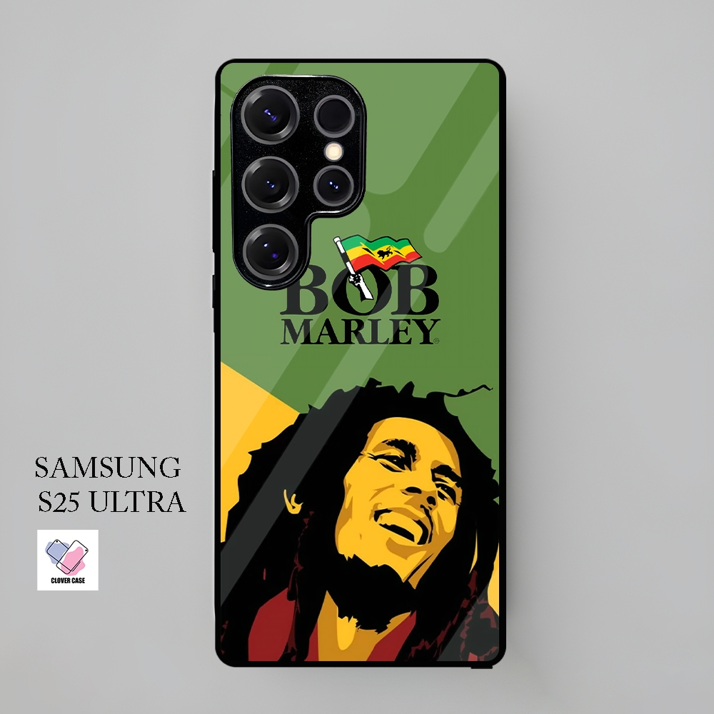 [AR48]  Case Glossy Case NEW | SAMSUNG S25 ULTRA | CASE KEKINIAN LUCU |  Casing Hp Kilau Motif BOB M