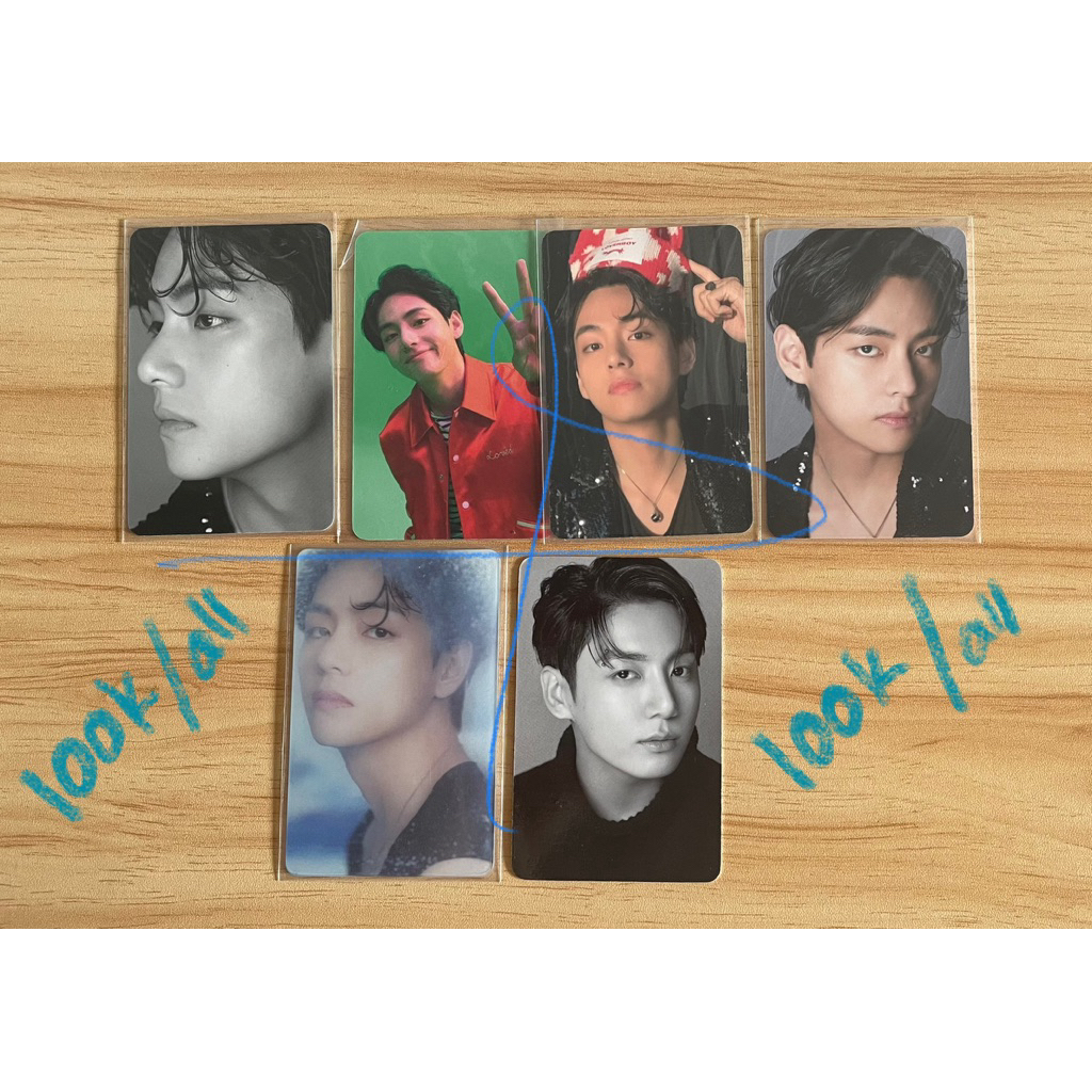Photocard- Taehyung V BTS Dicon