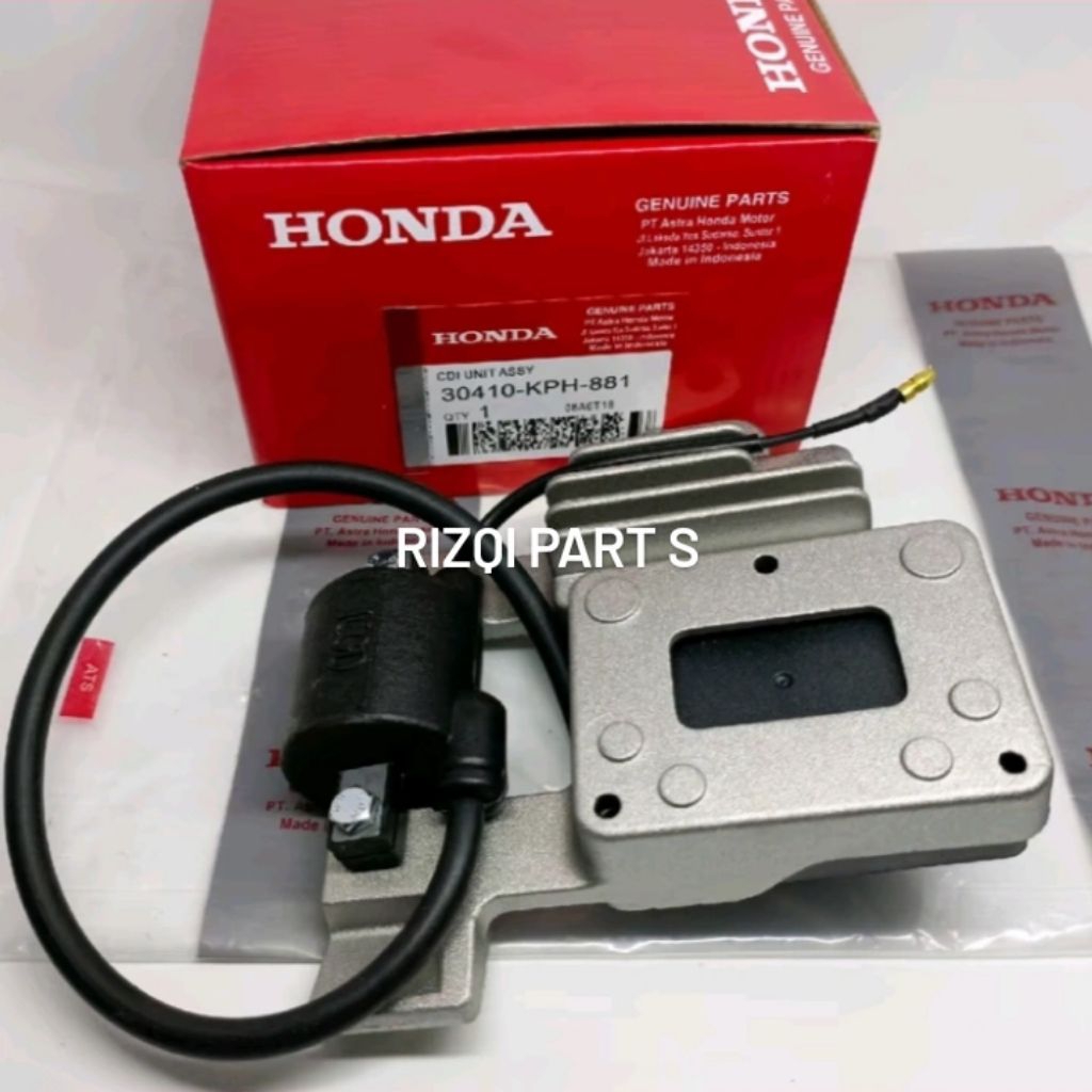 CDI paket pengapian 3 aitem KPH Honda supra  x karisma original