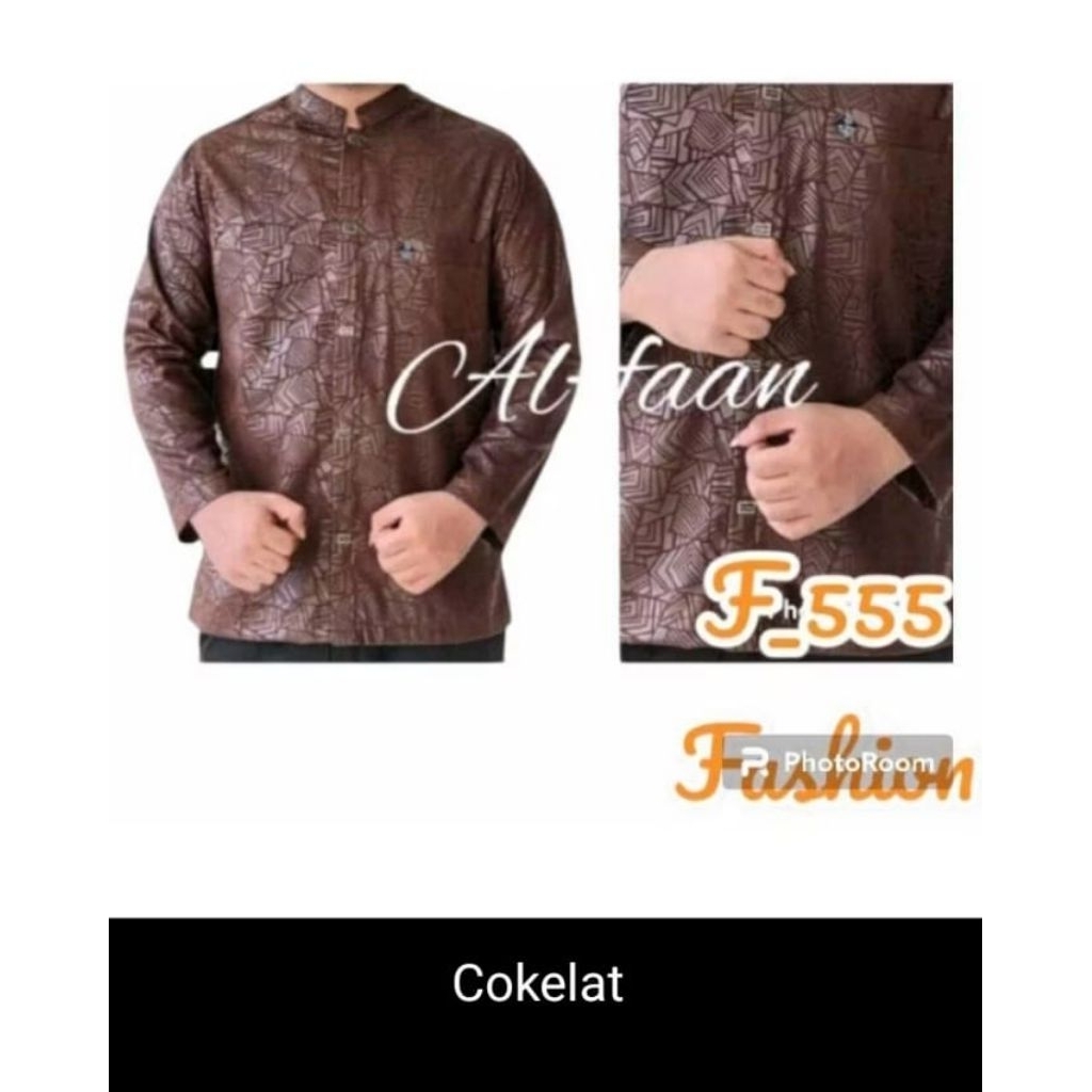 Koko sultan embose lengan panjang