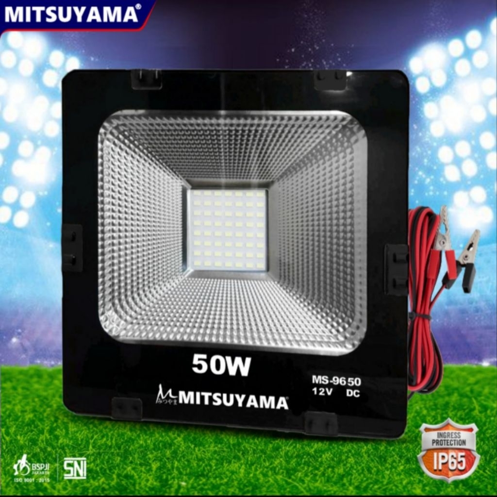 LAMPU SOROT DC 12V 10-50Watt / LAMPU TEMBAK DC 12 Volt Cahaya Putih