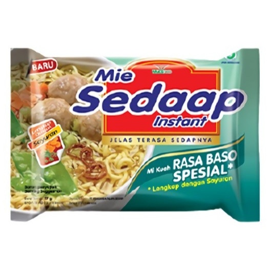 

mie sedap sedaap kuah baso spesial 77