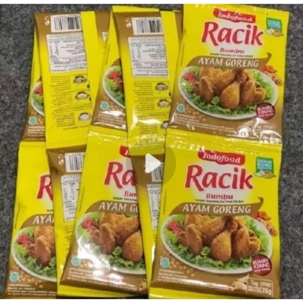 

Racik Bumbu Ayam Goreng 1 Renceng Isi 10 sachet @26g