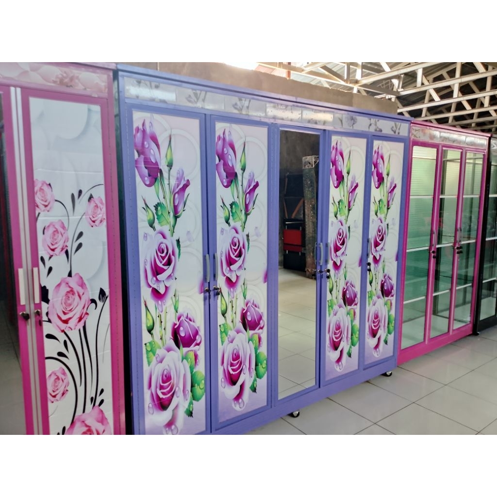 Lemari Stenlis 5 Pintu