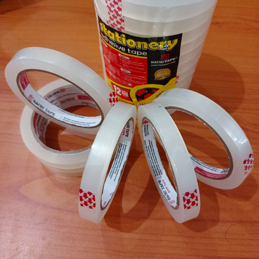 

Isolasi SHR NACHI 0,5 inch / 12mm x 72 yard