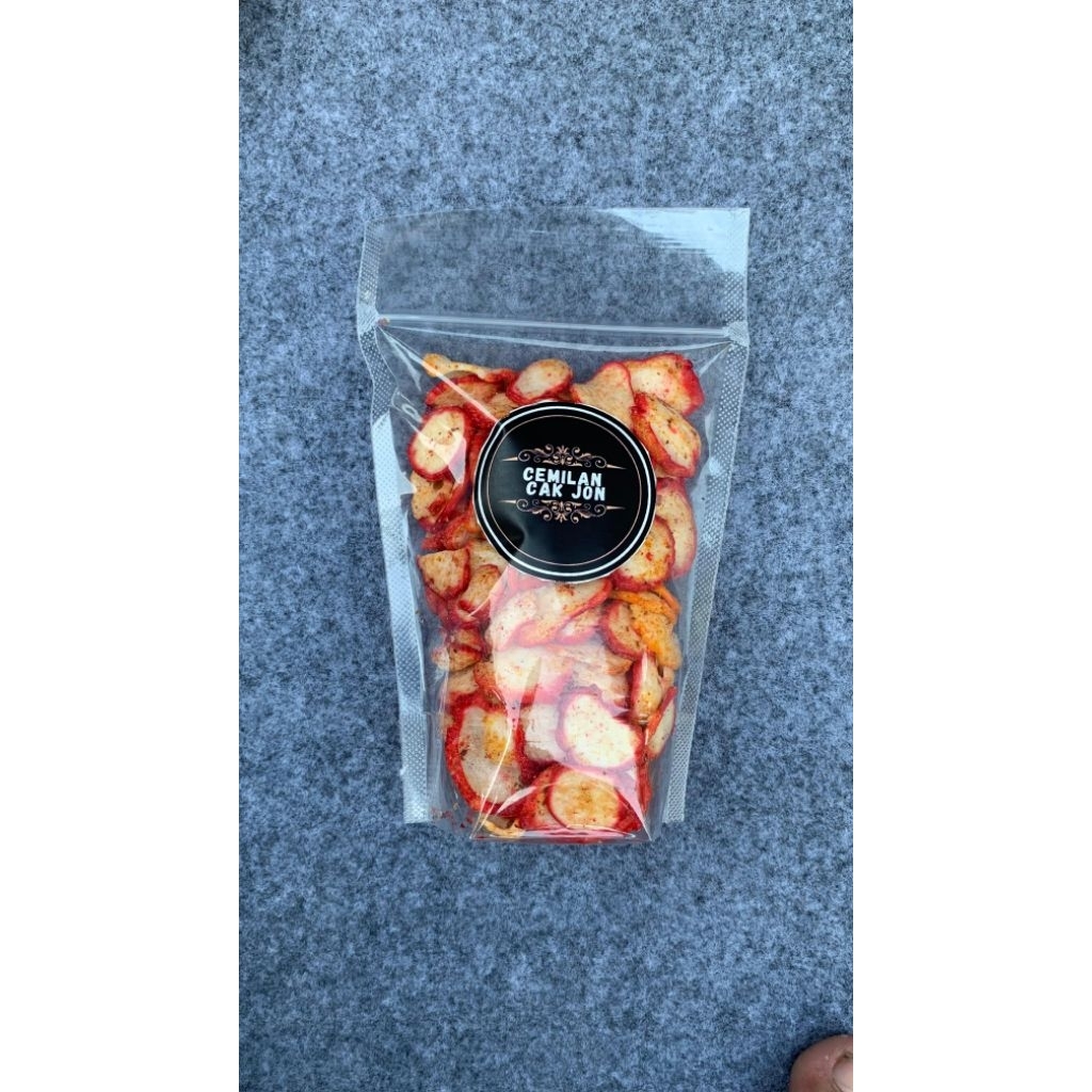 

Kerupuk Seblak 100gr | Cemilan Pedas Gurih Renyah | Seblak Kering Cak Jon