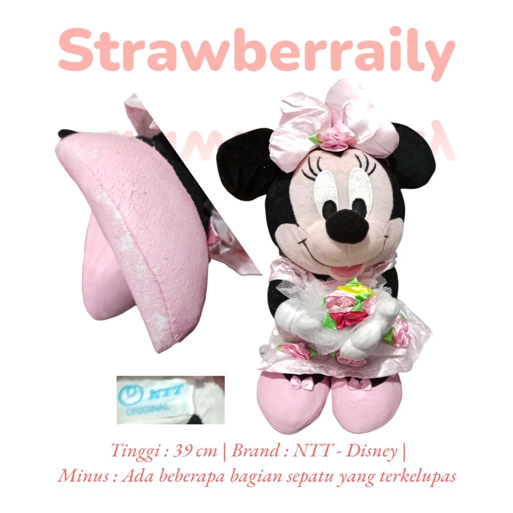 [Preloved] Boneka Minnie Mouse Kostum