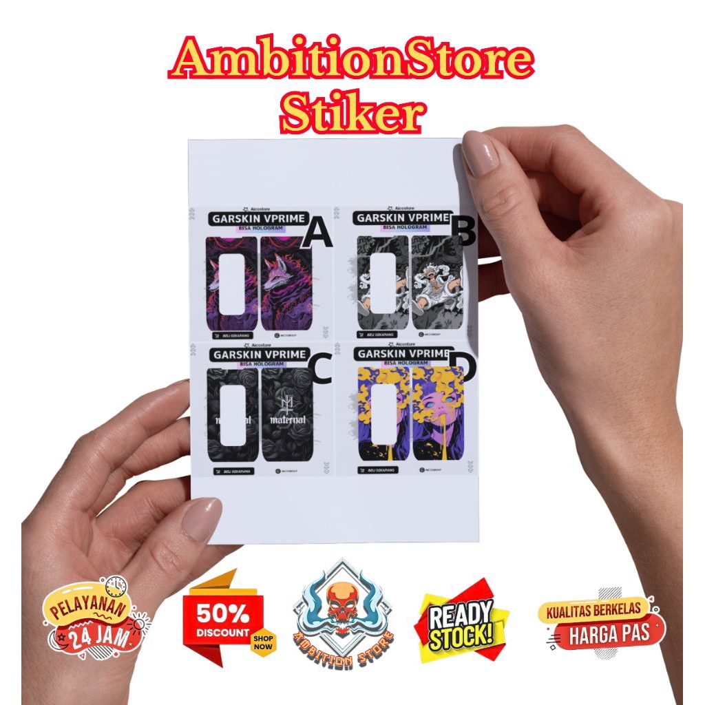

Stiker motif tanjiro x luffy one piece veprime