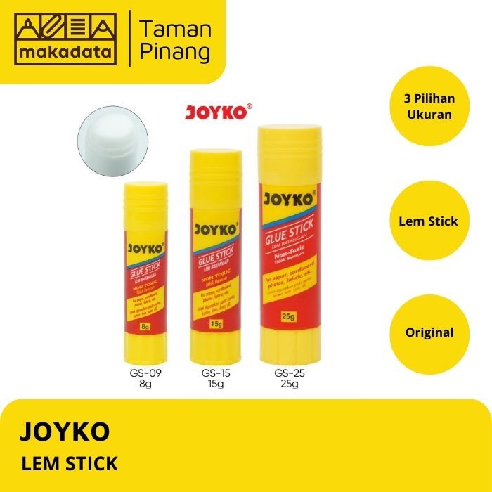 

JOYKO LEM STICK GS-09 GS-15 GS-25 / GLUE STICK / LEM KERTAS BATANG (1 PCS)