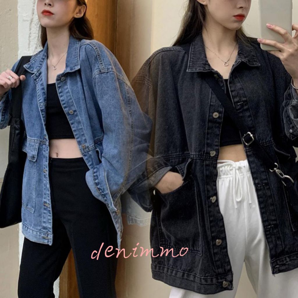 Jacket Jeans Wanita              OVERSIZE