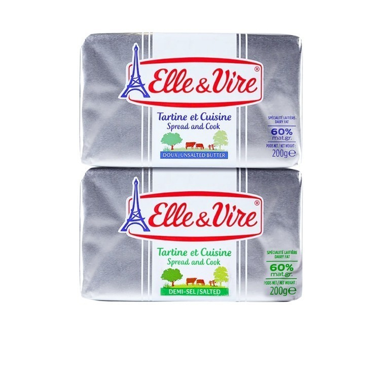 

ELLE & VIRE Butter Spread and Cook 200gr Tartine et Cuisine