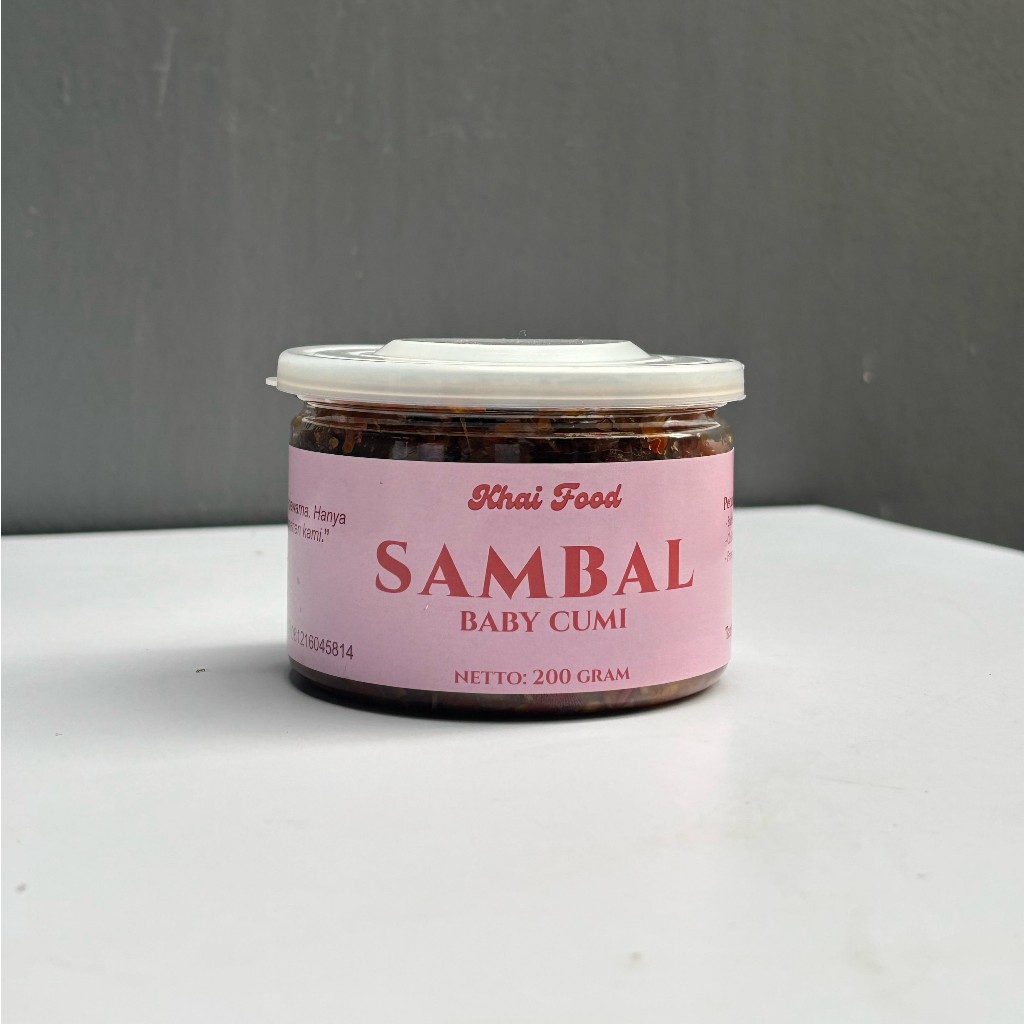 

Khai Food - Sambal Baby Cumi 250 Gram