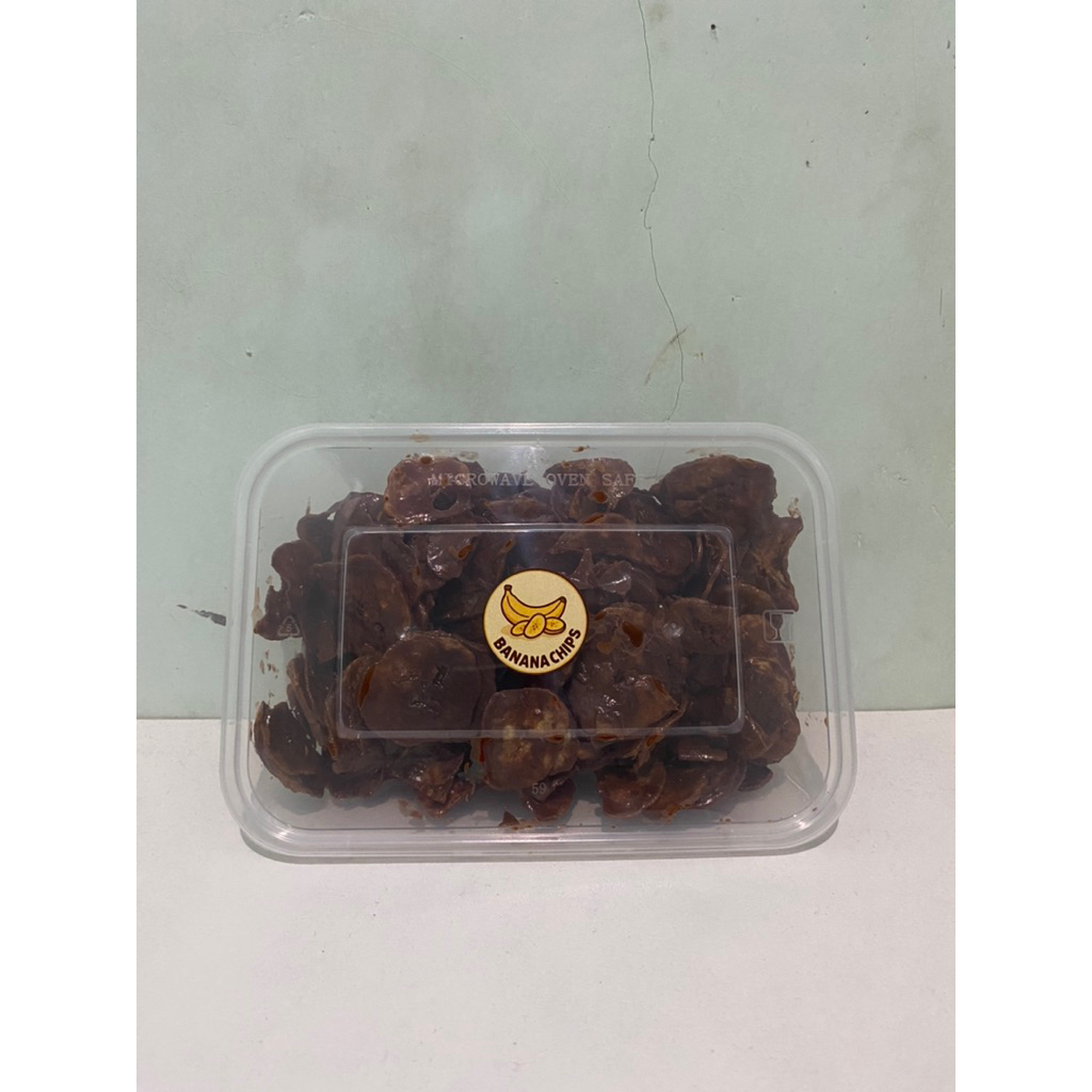 

keripik pisang cokelat lumer