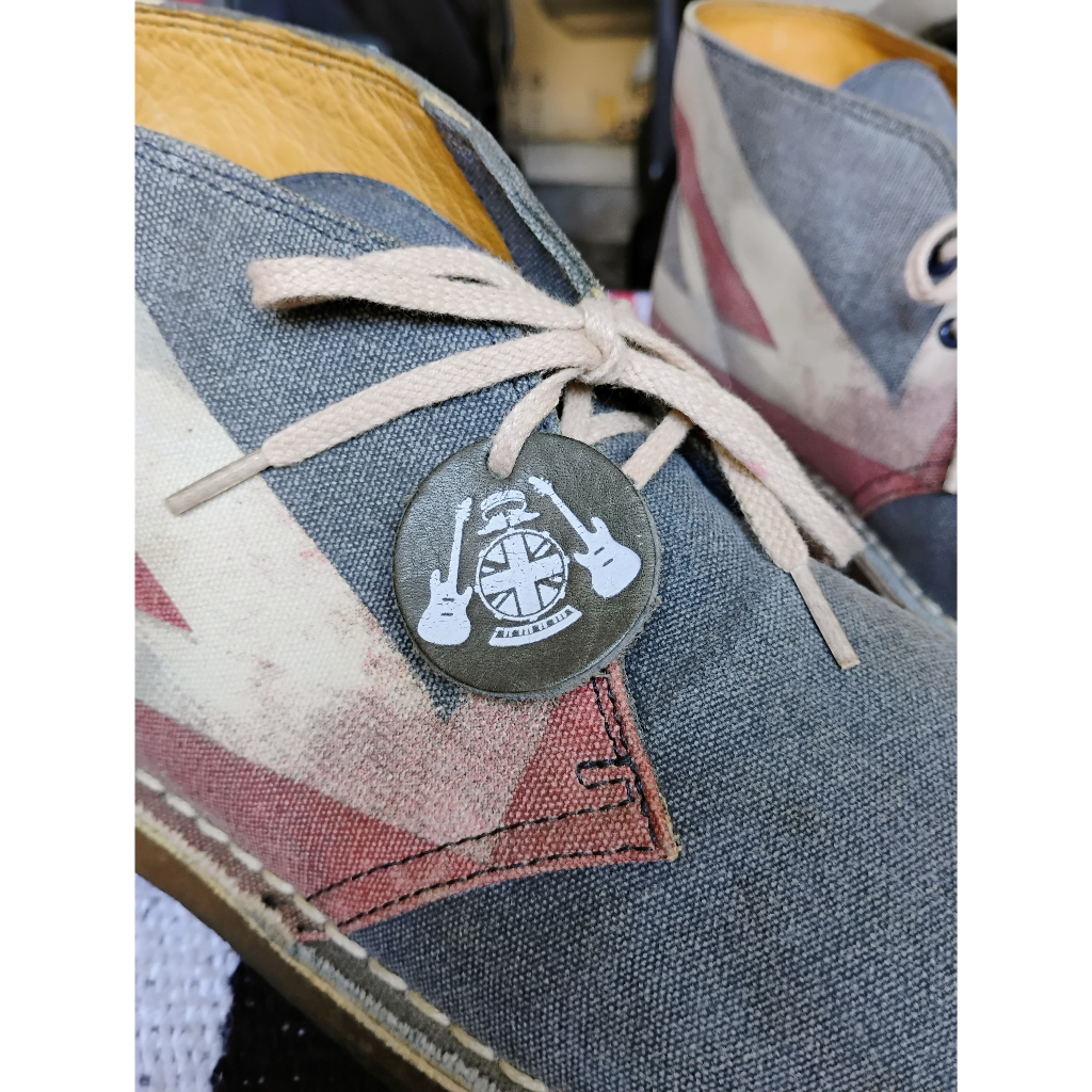 Clarks Union Jack Desert Boot (england british UK flag bendera inggris wallabee trek docmart fred pe
