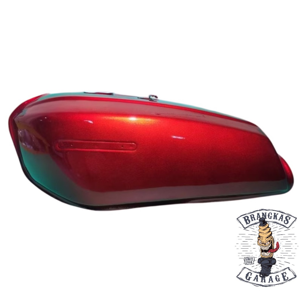 Tangki tengki gl100 impor tangki gl 100 merah maroon mirip original