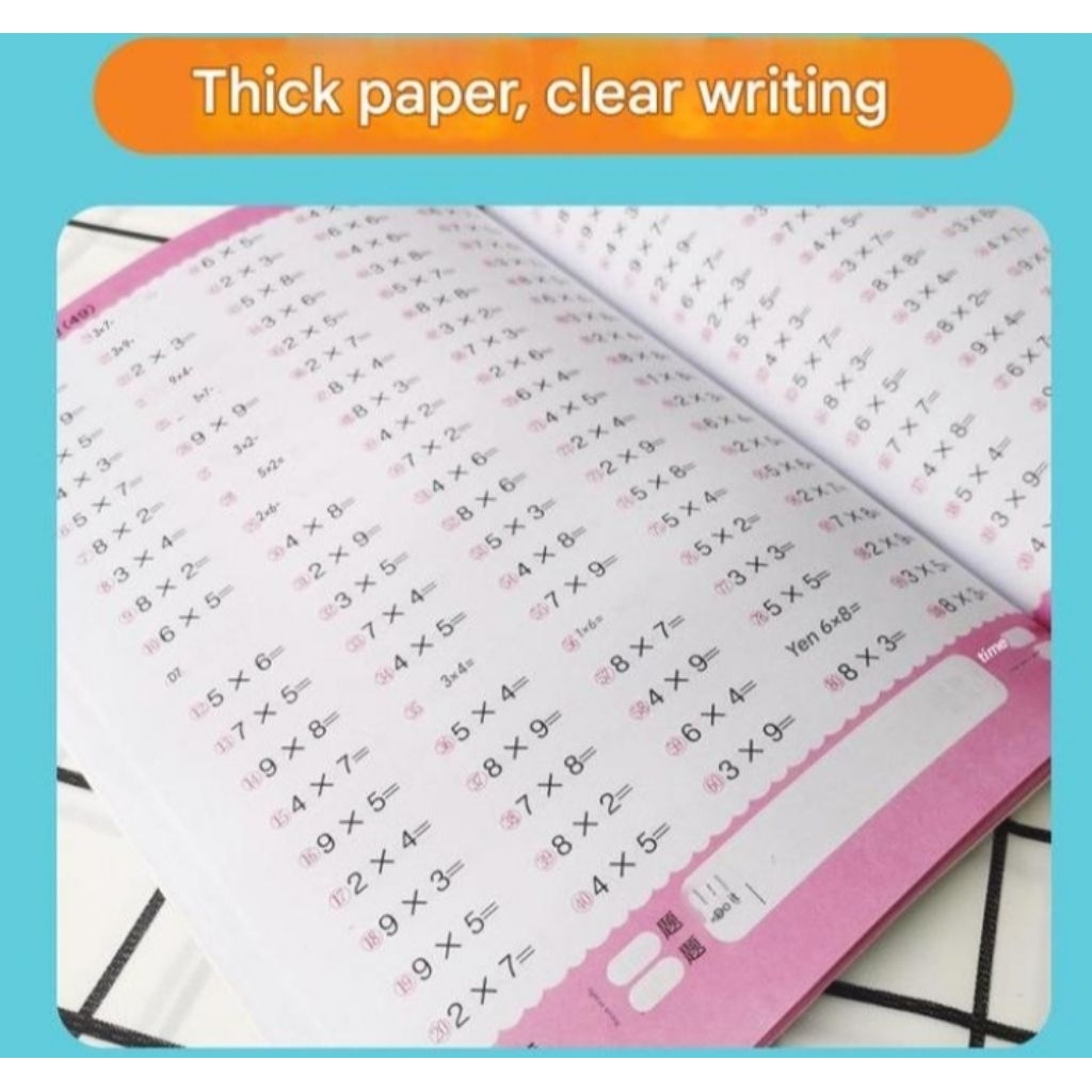 Soal-soal matematika anak, soal perkalian pembagian, buku latihan soal-soal matematika anak