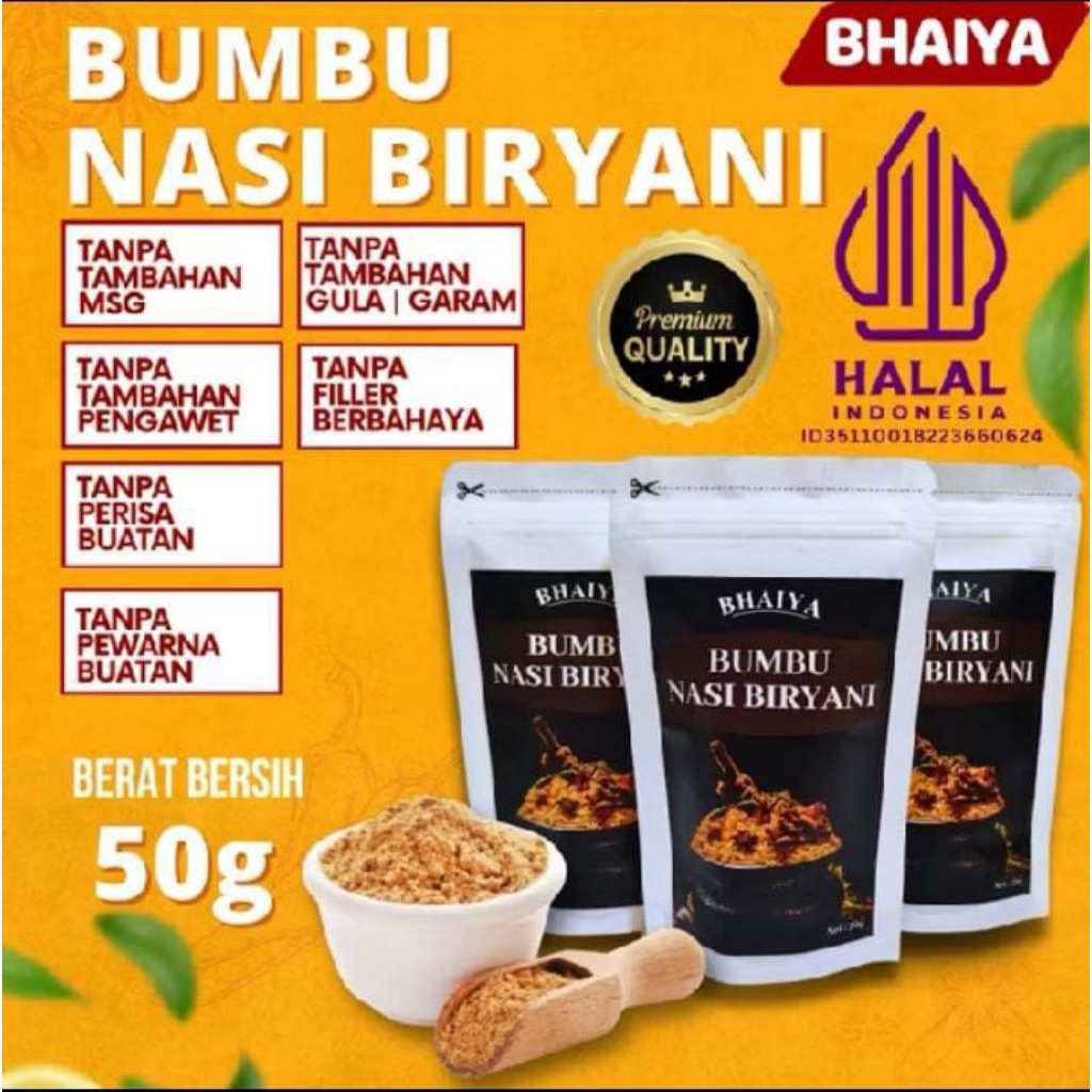 

BUMBU NASI BIRYANI INDIA