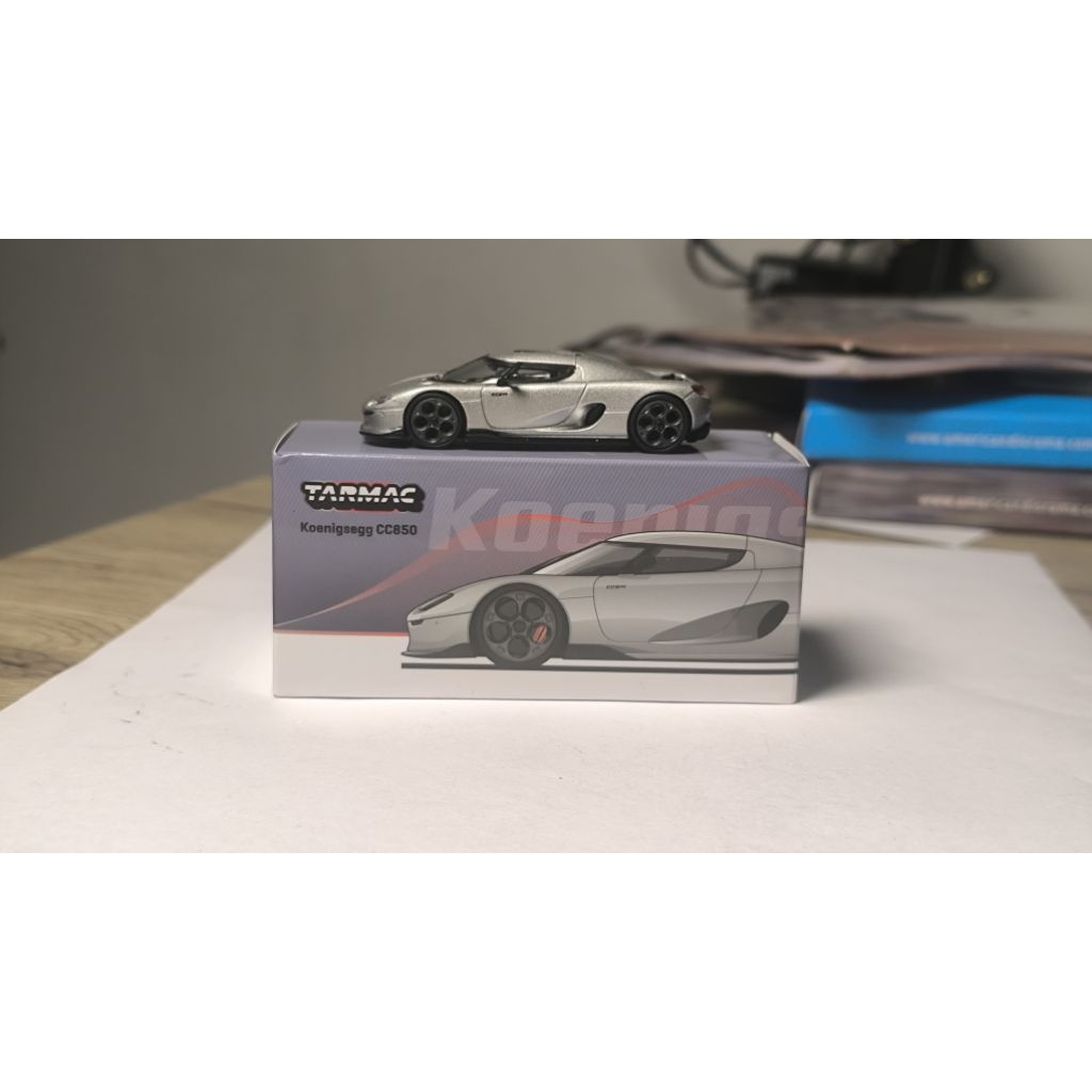 Tarmac Koenigsegg CC850 Silver