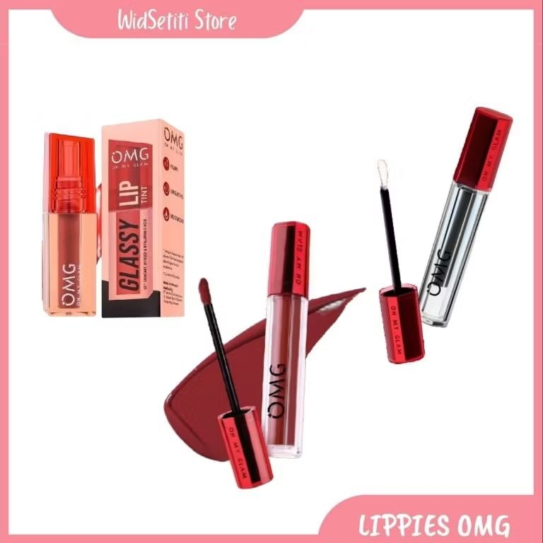 OMG GLASSY LIP TINT/OMG MATTE KISS LIP CREAM/OMG GLOSS LIP FINISH/LIP CREAM OMG/LIP GLOSS OMG