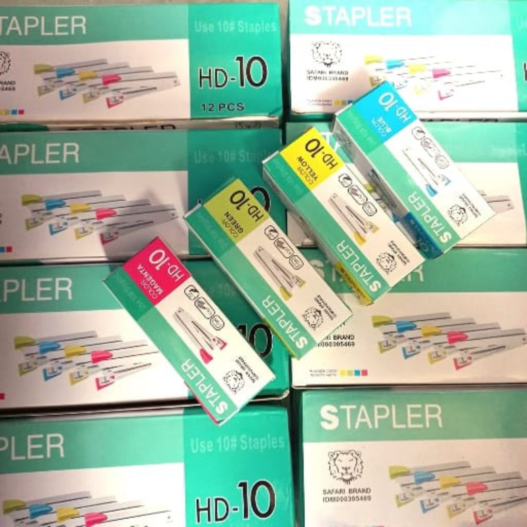 

Safari Stapler HD10 alat staples SAFARI/PCS