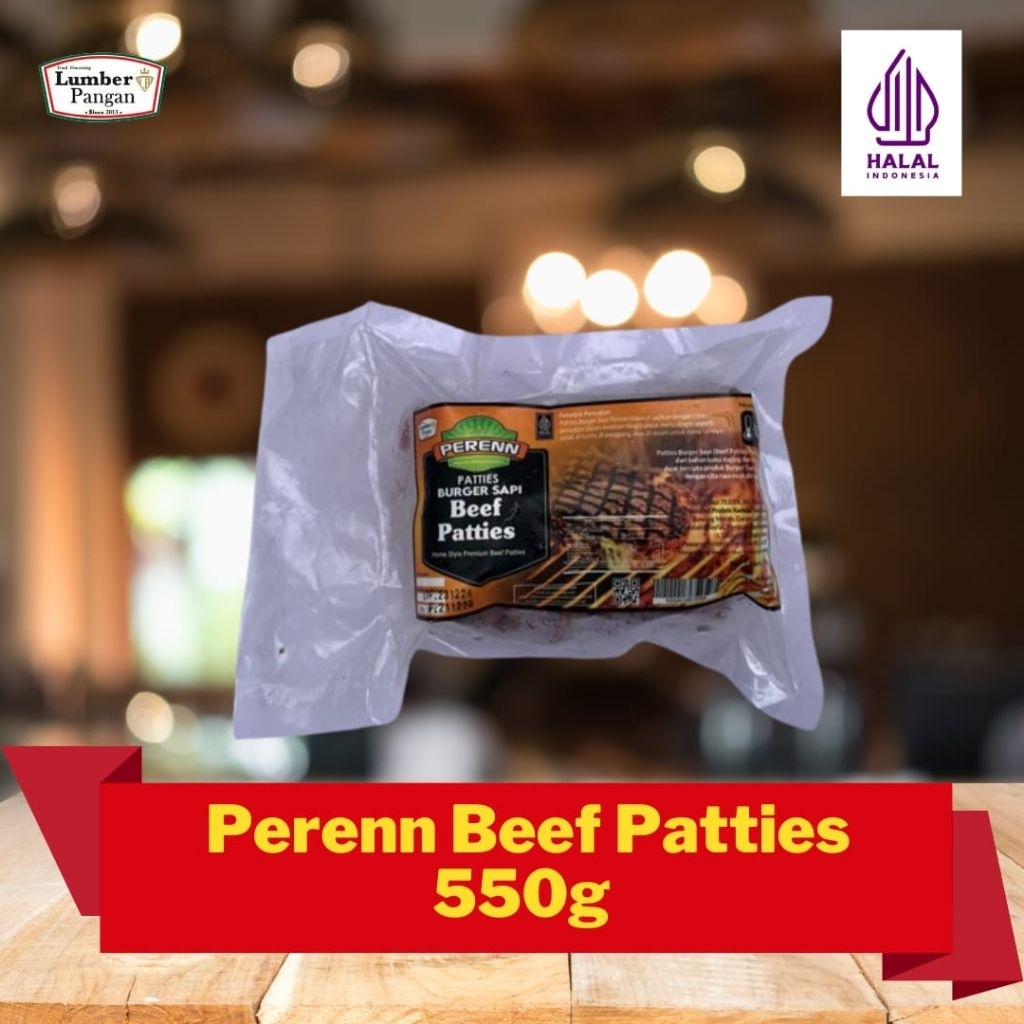 

Beef Patties Burger Sapi 550g | Halal