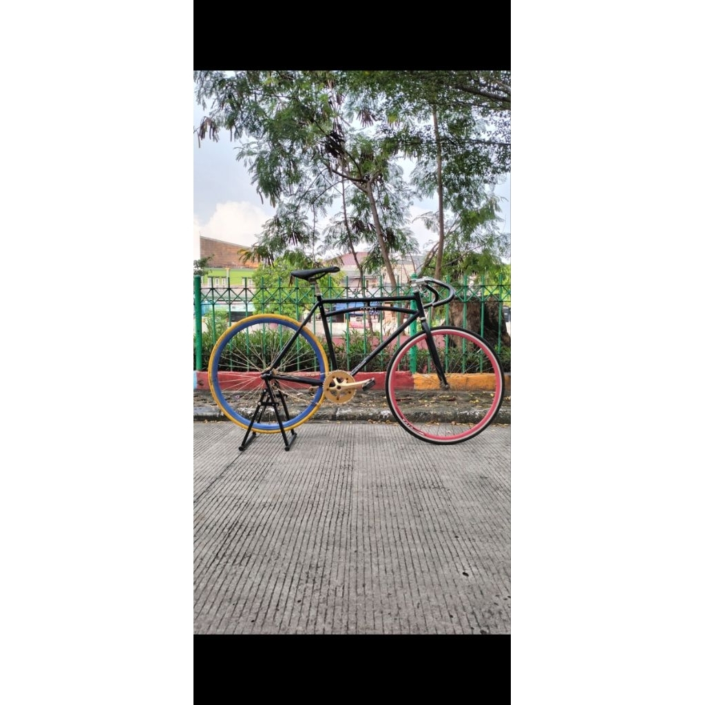 Sepeda Fixie Comet SNI Murah Second dan Fullbike Lokal L