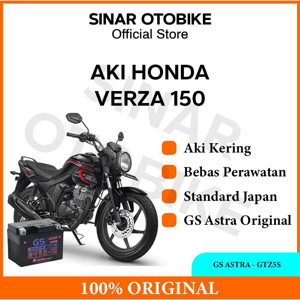 AKI VERZA 150 GS ASTRA ASLI - GTZ5S