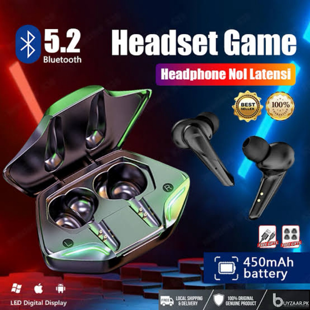 Raychu TWS G11 & H69 Headset Bluetooth True Wireless Earbuds Super Bass HQ Audio