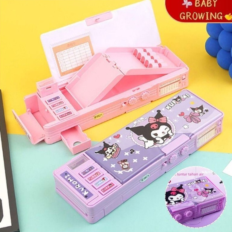 

Lihat Disini Gaya Baru Kuromi Kotak Alat Tulis Kunci Kode Multifungsi Kotak Pensil Anak Perempuan Sanrio Dua Sisi Bernilai Tinggi Kapasitas Besar