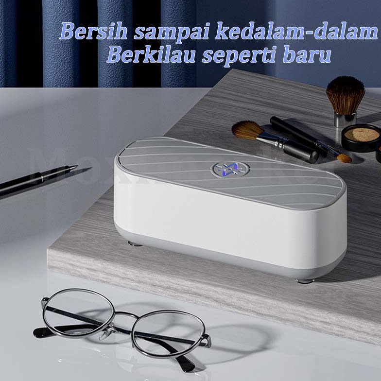 Mesin pembersih kacamata ultrasonik Pembersih multifungsi Pembersih getar untuk kacamata dan perhias